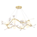 Фото 2 Люстра Crystal Lux COLIBRI SP10 GOLD