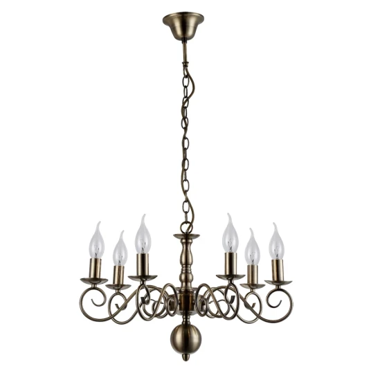 Фото Подвесная люстра Arte Lamp ISABEL A1129LM-7AB