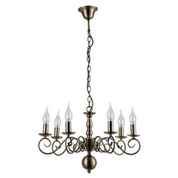 Фото Подвесная люстра Arte Lamp ISABEL A1129LM-7AB