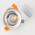Фото 1 CLD001NW5 Альфа ХромМат+Хром Св-к Встр. LED 7W*3500K