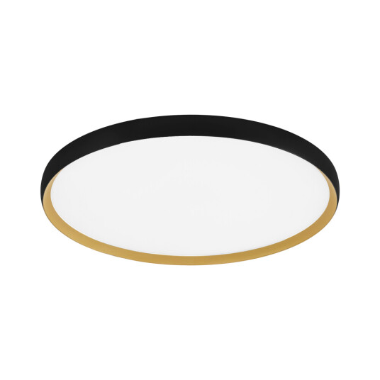 Фото SLE1810-402-01 Светильник потолочный Черный, Золотистый/белая LED 1*42W 4000K HELST