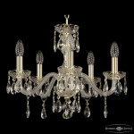 Фото 2 Люстра хрустальная 117/5/165 G Bohemia Ivele Crystal