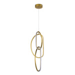 Фото 3 SL6505.213.42 Подвес ST-Luce Золотистый/Золотистый LED 1*42W 4000K ABRA