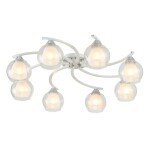 Фото 4 CL152180 Кристи Белый+Хром Св-к Люстра