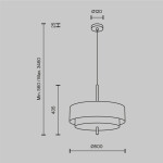 Фото 3 Подвесной светильник Maytoni MOD613PL-05GR