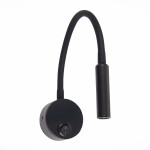 Фото 1 ST653.431.01 Светильник настенный ST-Luce Черный/Черный LED 1*3W 3000K Настенные светильники