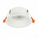 Фото 2 ST202.508.01 Св-к встр. Белый GU10 1*50W  D89xH40 220V Без ламп Встраиваемые светильники