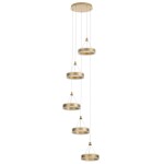 Фото 5 CL719052 Дуэт Золото Люстра