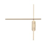 Фото 4 SL394.201.02 Светильник настенный ST-Luce Матовое золото/Белый LED 2*10W 4000K BASONI