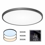 Фото 4 CL738501V Бейсик Черный Св-к Накл. LED 50W*Мульти