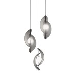 Фото 5 Подвесной светильник MD24030035-3A black/smoky