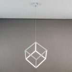 Фото 2 CL719300 Куб Белый Св-к Подвес, LED 40W*4000K