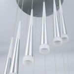 Фото 2 CL227140 Вегас Алюминий Св-к Люстра