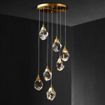 Фото 3 Подвесной светильник 9701P/7R brass