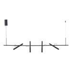 Фото 1 SL6210.403.04 Светильник подвесной ST-Luce Черный/Черный, Золотистый LED 4*3W 3000K ЛИЛИТ