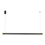 Фото SL6238.413.01 Светильник подвесной ST-Luce черный/черный,латунь LED 1*28W 4000K ПАРИЛЛА