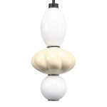 Фото 2 SL6134.413.01 Светильник подвесной ST-Luce черный/желтый, опаловый LED 1*18W 3000K ФЛОРЕНТИНИ