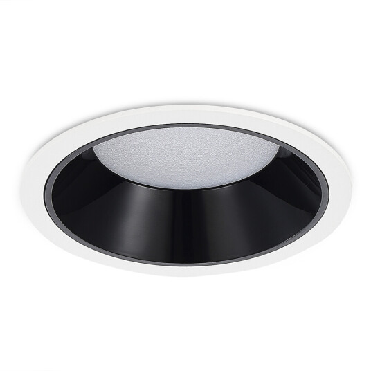 Фото ST755.448.12 Св-к встр. Черный LED 1*12W 4000K 1 080Lm Ra80 120° IP20 D105xH50 100-240V Встраиваемые светильники