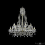 Фото 3 Люстра хрустальная 1411/20+10/400/XL-130 G