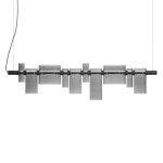 Фото 2 Подвесной светильник 7312P black/smoky