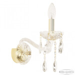 Фото 2 Бра хрустальные 107B/1/165 G Bohemia Ivele Crystal