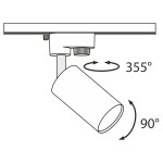 Фото 3 Трековый светильник Technical TR002-1-GU10-W