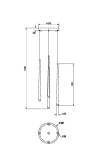 Фото 5 Подвесной светильник Maytoni MOD132PL-L30BSK