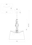 Фото 3 Подвесной светильник Freya FR2001PL-03G