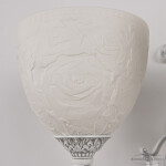 Фото 4 Бра с костяным фарфором AL7801B15/3/175 WMN P1 U Rose Bohemia Ivele Crystal