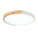 Фото 2 SLE200952-01 Светильник потолочный Белый, Светлое дерево/Белый LED 1*45W 3000K/4000K/6000K FESTA