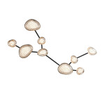 Фото 5 Настенный светильник 2309-Virgo matt black/french gold