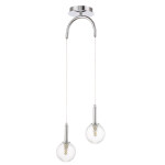 Фото 3 Светильник подвесной Crystal Lux LUXURY SP2 CHROME