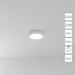 Фото Потолочный светильник Arte Lamp FADO A6620PL-1WH