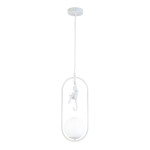 Фото 4 SLE115123-01 Подвес Белый/Белый E27 1*60W TENATO