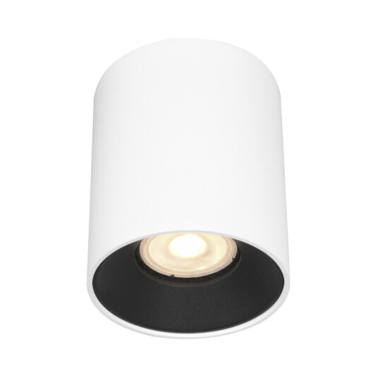 Фото ST167.542.01 Светильник потолочный Белый GU10 1*50W IP20 D80xH95 220V Без ламп Накладные светильники