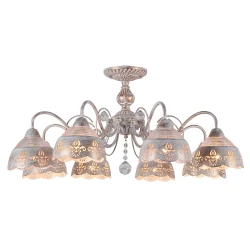 Фото Потолочная люстра Arte Lamp SICILIA A9106PL-8WG