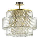 Фото 3 SL6138.313.12 Светильник потолочный ST-Luce латунь/прозрачный E14 12*40W РИТЦ