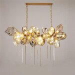 Фото 3 Люстра 8898P/BL gold/smoky