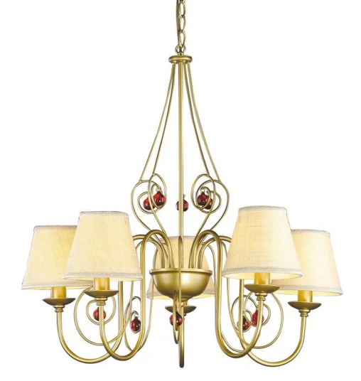 Фото Подвесная люстра Arte Lamp NEAPOLITAN A3007LM-5BZ