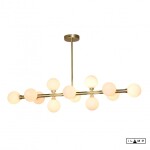 Фото 2 Подвесной светильник iLamp GOLDEN 712P/12 GOLD&WHITE