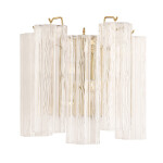 Фото 5 Бра Crystal Lux ROSE AP2 BRASS