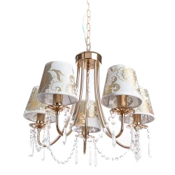 Фото Подвесная люстра Arte Lamp ARMONICO A5008LM-5GO