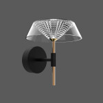 Фото 3 Настенный светильник MB21001018-1A black/gold