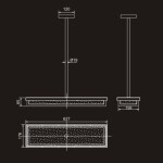 Фото 1 Подвесной светильник PR98023L-B