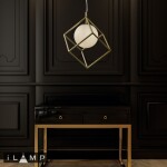 Фото 2 Подвесной светильник iLamp GOLDEN P2483-1S GOLD