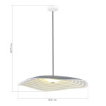 Фото 1 SL6208.711.12 Светильник подвесной ST-Luce Серый/Серый, Белый LED 1*12W 3000K ОАЗИС