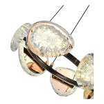 Фото 2 SL6018.203.48 Светильник подвесной ST-Luce черный/ золотистый / прозрачный LED 1*48W 4000K МИСТЕРИ