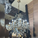 Фото 2 Люстра Crystal Lux ODELIS SP12 GOLD