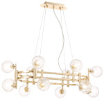 Фото 3 Люстра Crystal Lux LUXURY SP12L GOLD