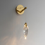 Фото 4 Настенный светильник MT9176-1W titanium gold